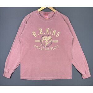 Vintage Y2K BB King King Of Blues World Wide Tour Concert 2007 Rare Shirt Music